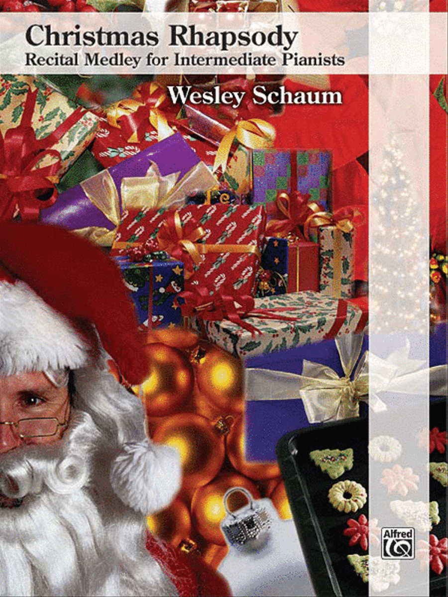 Christmas Rhapsody -- Recital Medley for Intermediate Pianists Piano Solo scores gallery preview page 1