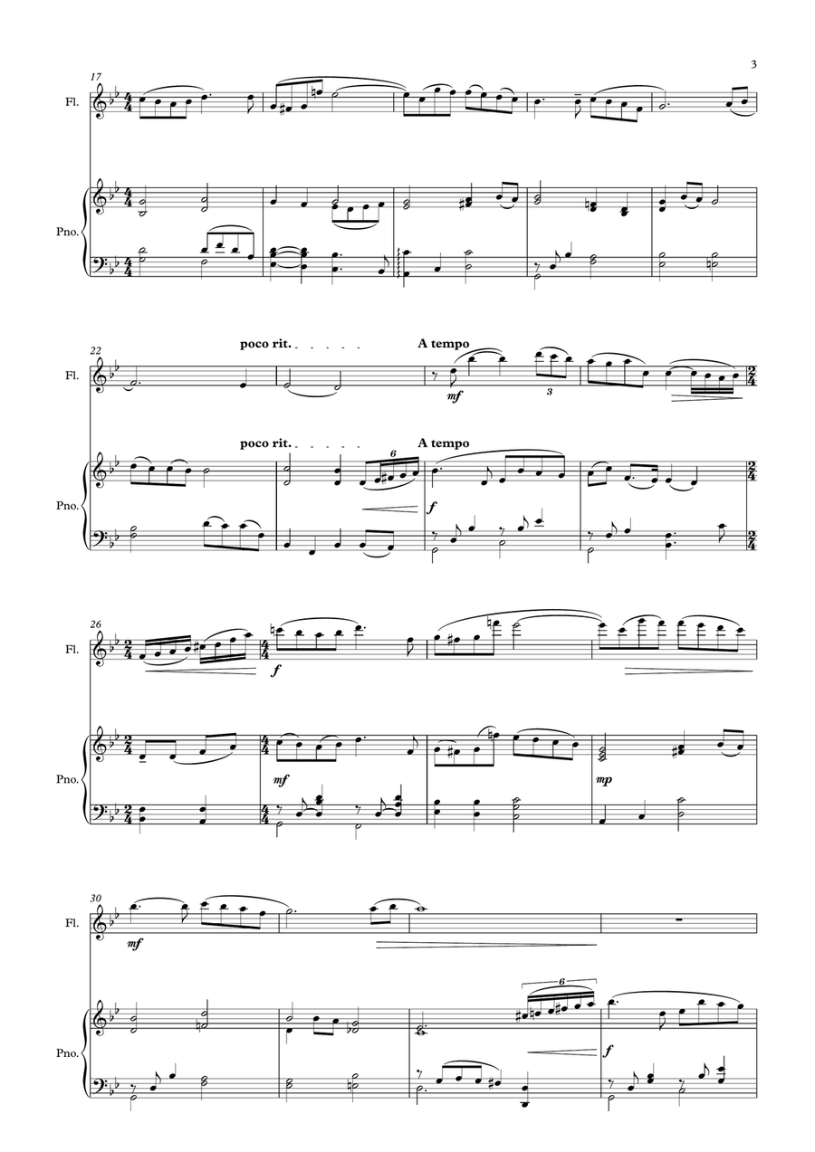 Cinema Paradiso Flute Solo scores gallery preview page 4