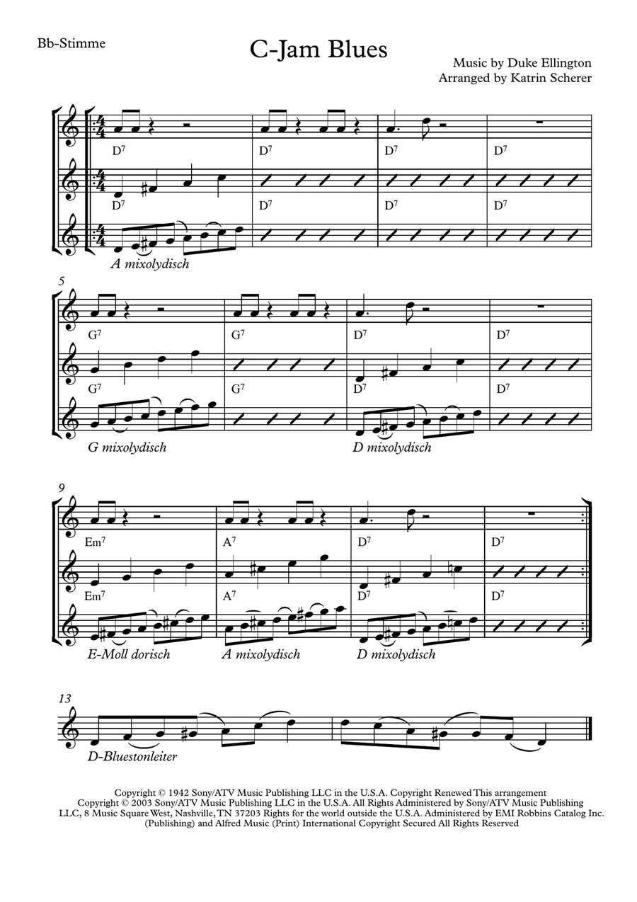 C jam Blues