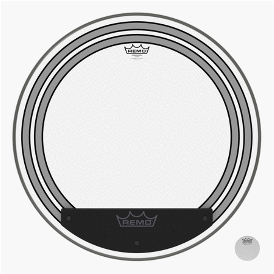 Bass, Powersonic, Clear, 24“ Diameter Musical Instruments scores gallery preview page 1