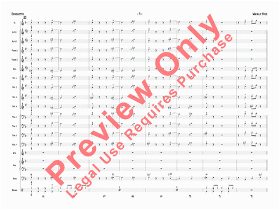 Whirly Bird Whirly Bird Jazz Ensemble scores gallery preview page 12