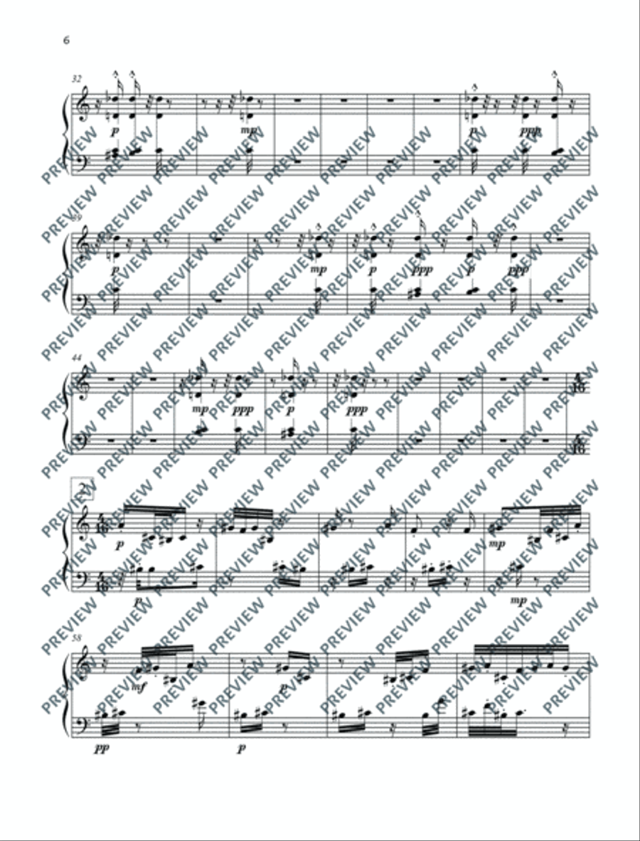 Posuo Pishon Piano Solo scores gallery preview page 7