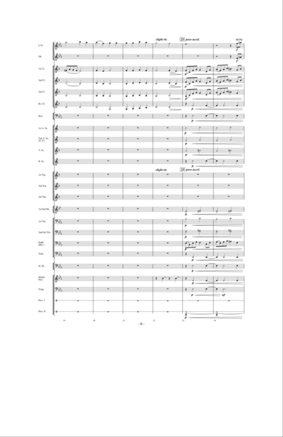 Beautiful Savior Concert Band scores gallery preview page 5