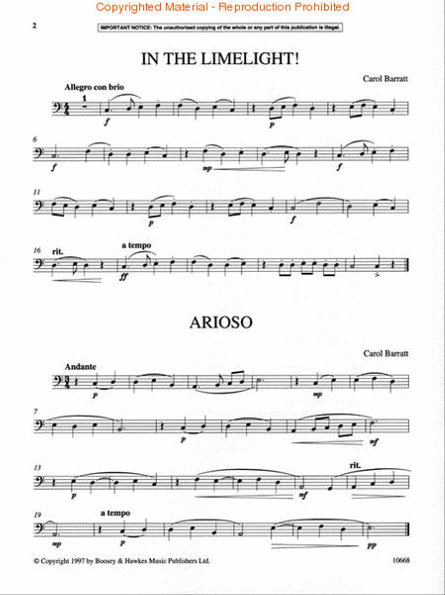Bravo! Bassoon Bassoon Solo scores gallery preview page 2