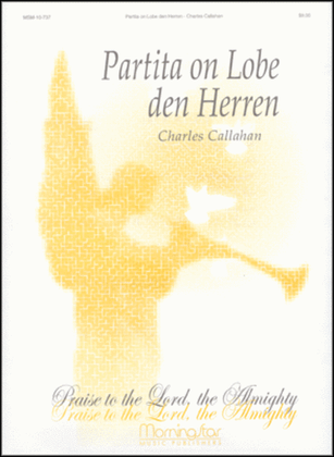 Book cover for Partita on Lobe Den Herren