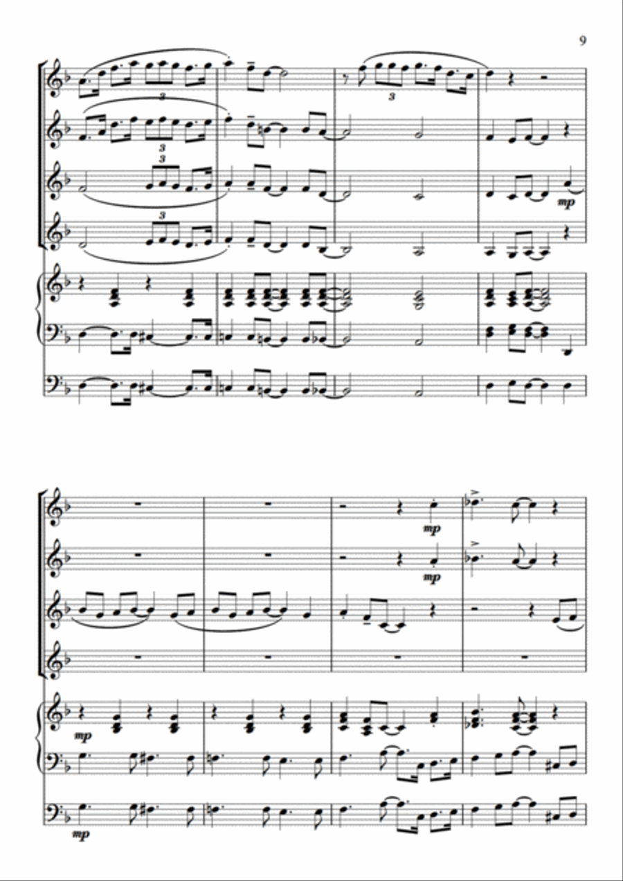 A Small World Medley Set of Parts scores gallery preview page 9