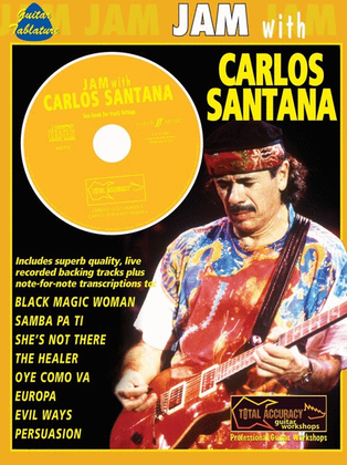 Jam With Carlos Santana Gtab/CD