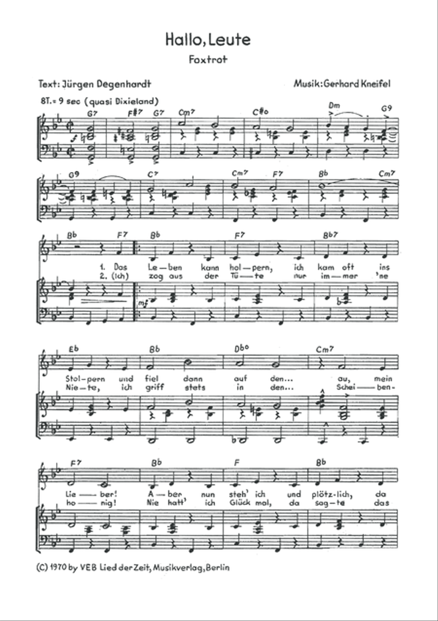 Hallo, Leute Hallo, Leute Voice scores gallery preview page 3