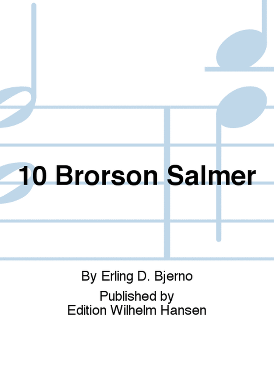 10 Brorson Salmer