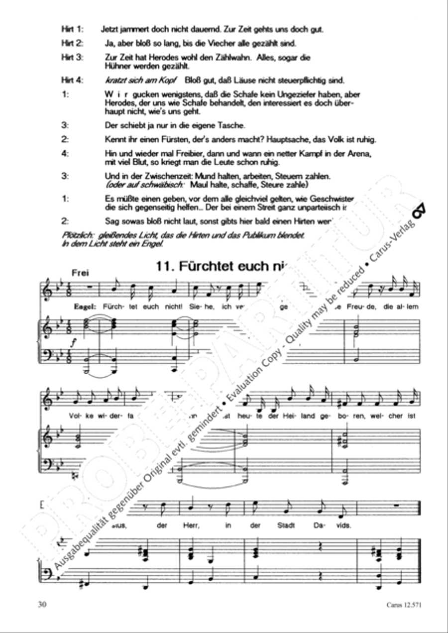 O je, Bethlehem O je, Bethlehem Unison Choir scores gallery preview page 31