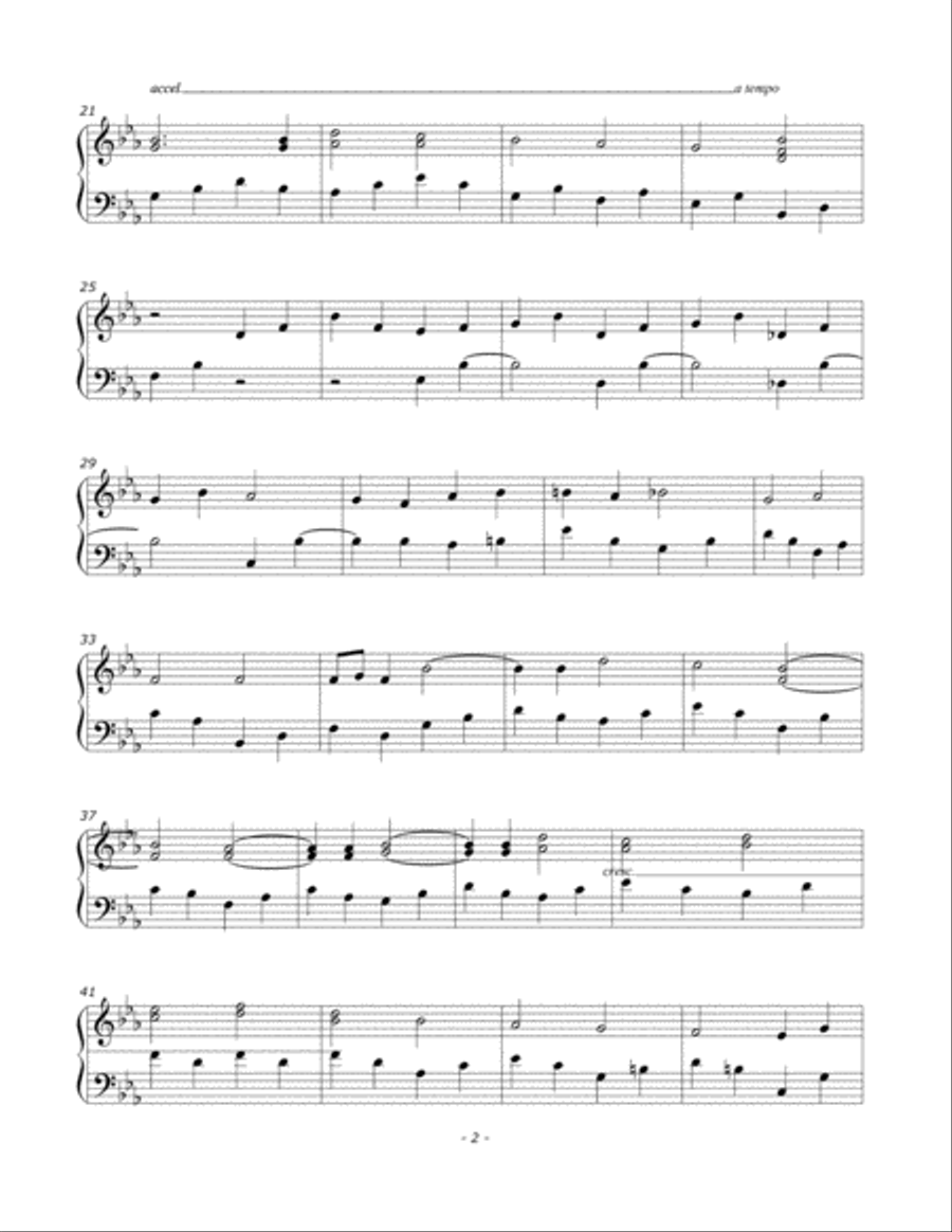 Long Flight Piano Solo scores gallery preview page 2