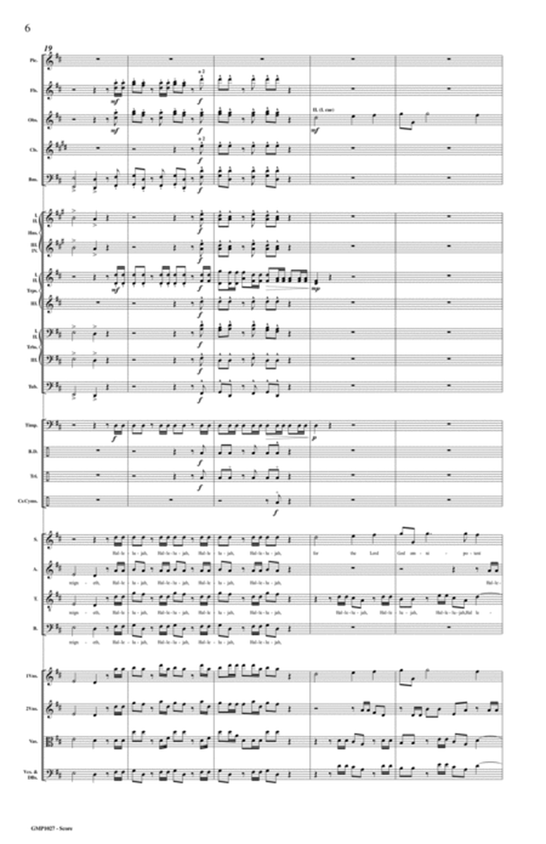 Hallelujah Chorus for full orchestra (score)