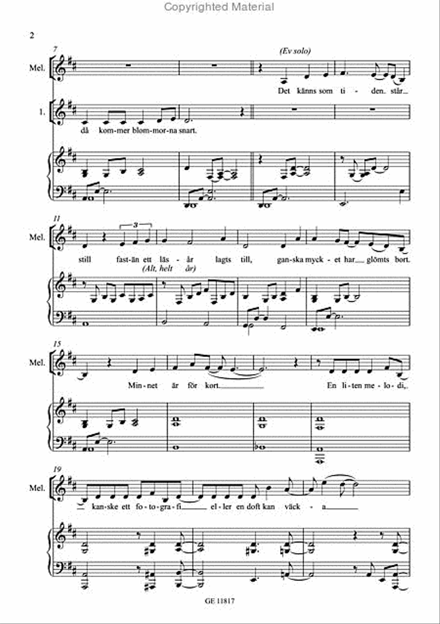 Minnets ballad Minnets ballad Voice scores gallery preview page 3