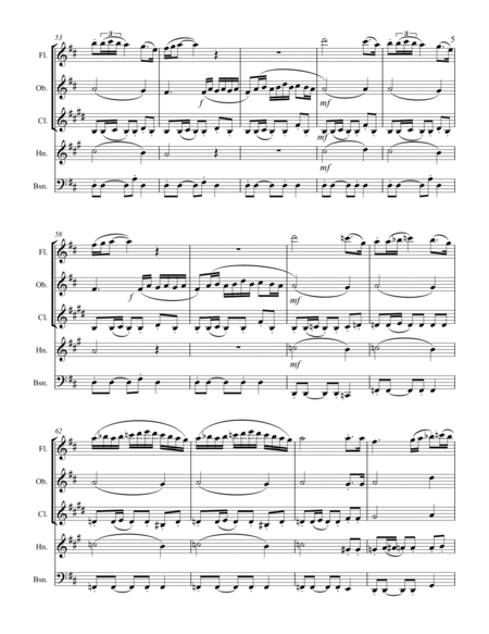 Albéniz - “Sevilla” from Suite Española (for Woodwind Quintet) image number null