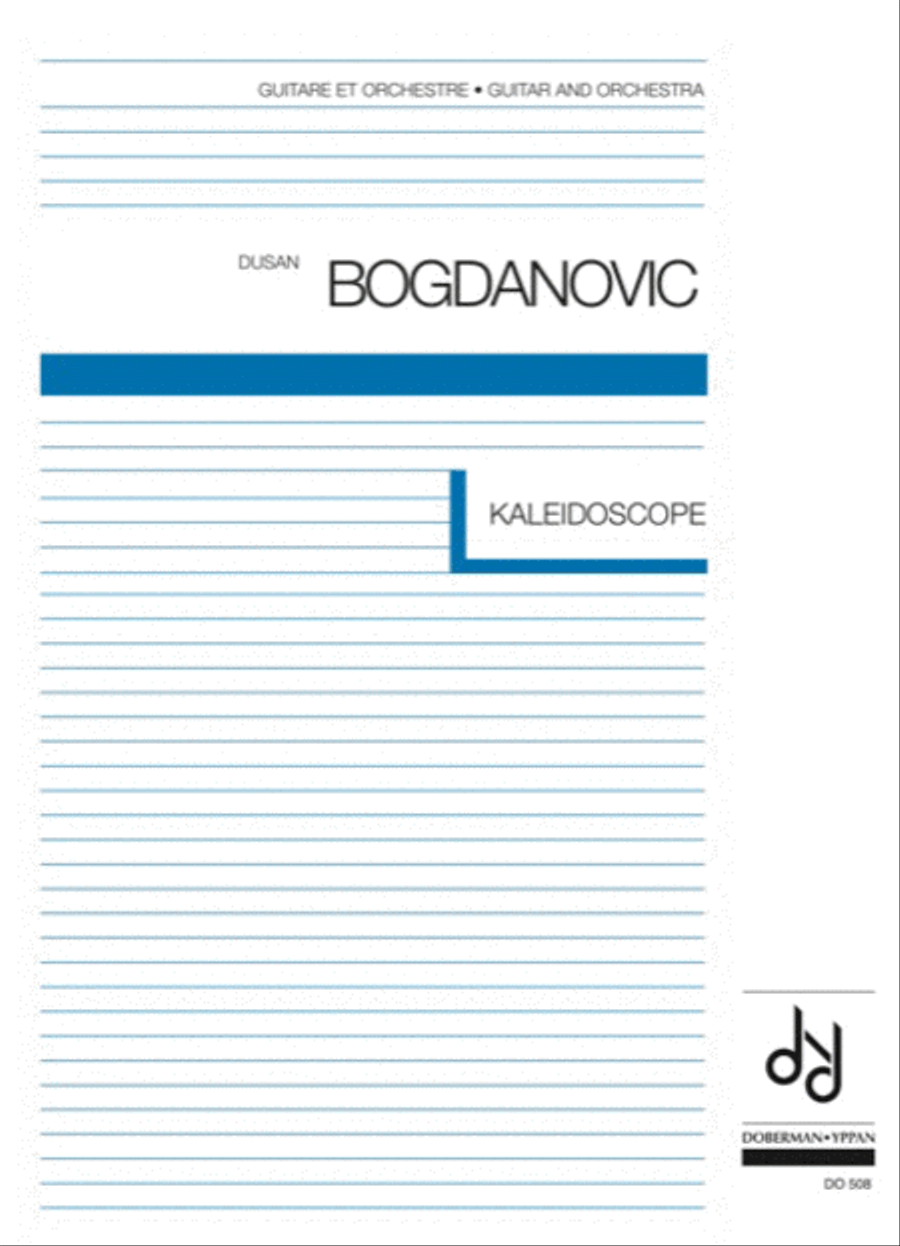 Kaleidoscope - Concerto pour guitare et orchestre Orchestra scores gallery preview page 1