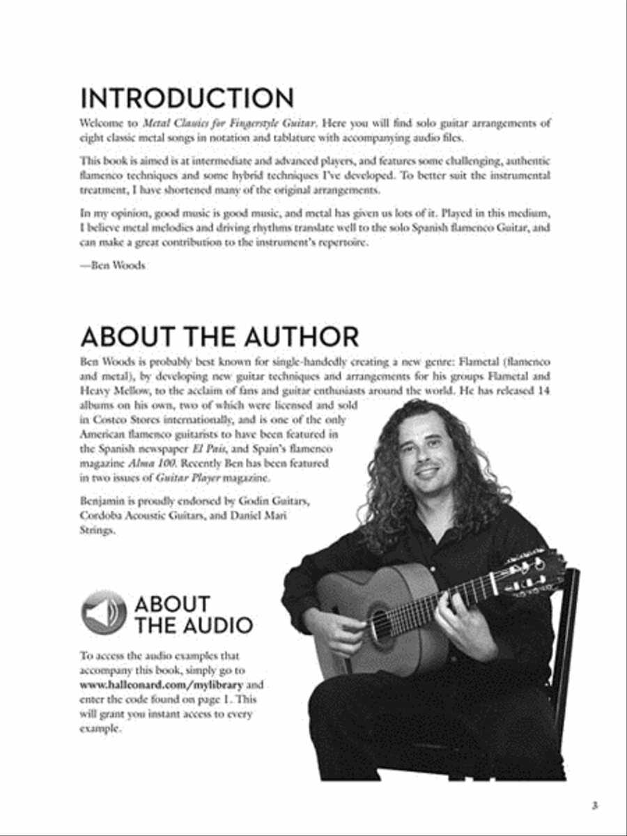 Metal Classics for Fingerstyle Guitar Acoustic Guitar scores gallery preview page 4