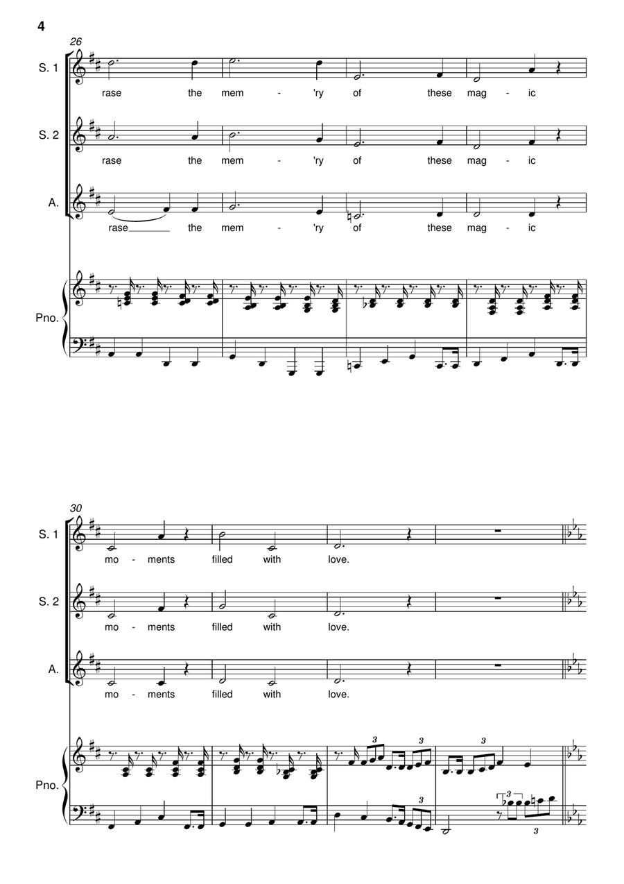 Magic Moments Magic Moments SSA scores gallery preview page 4