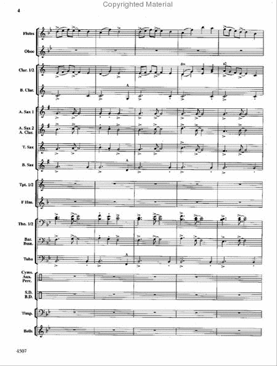 Storybrook Mountain Storybrook Mountain Concert Band scores gallery preview page 4