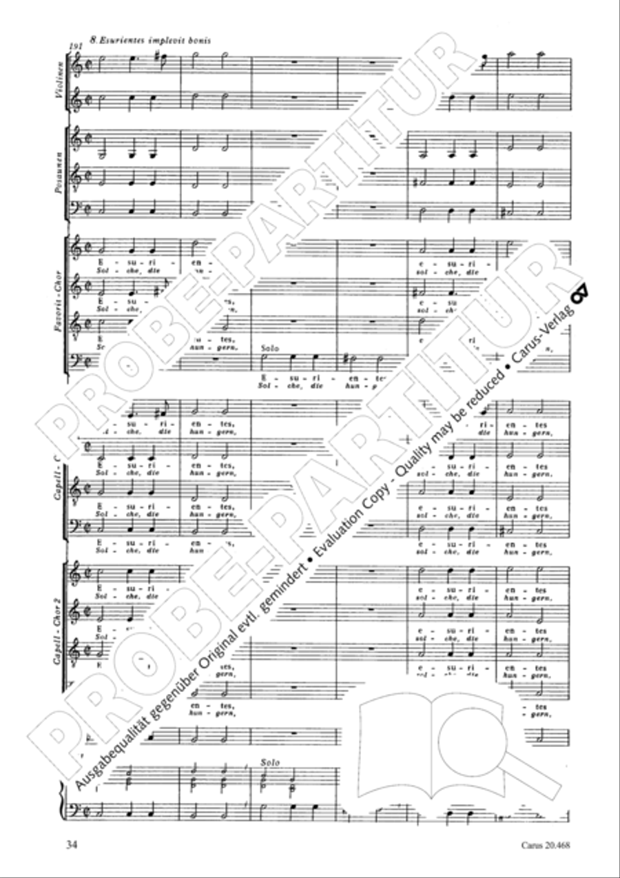 Uppsala-Magnificat 4-Part scores gallery preview page 35