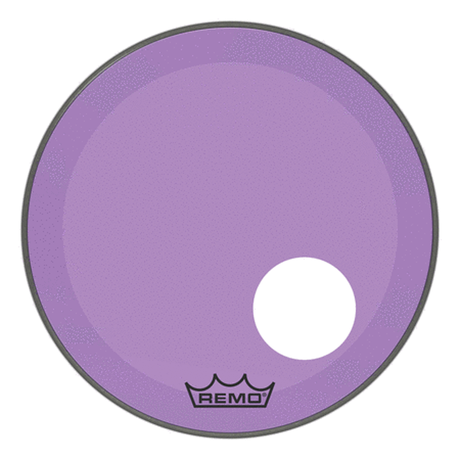 Powerstroke® P3 Colortone™ Purple Skyndeep® Drumhead with 5″ Offset Hole