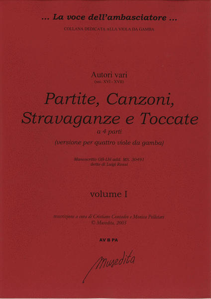 Partite, canzoni, stravaganze e toccate (Ms, GB-Lbl, 1617, noto come "ms di Luigi Rossi")