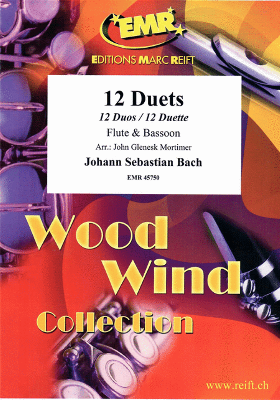 12 Duets Bassoon scores gallery preview page 1