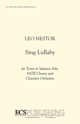 Sing Lullaby (Orchestral Version Score)