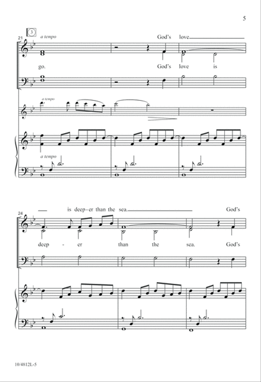 Never Let Us Go 2-Part scores gallery preview page 5