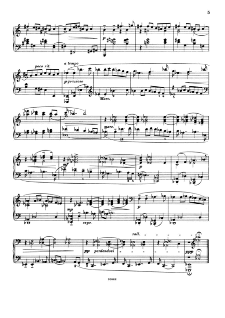 Bagatelles Op. 12 Bagatelles Op. 12 Piano Solo scores gallery preview page 5