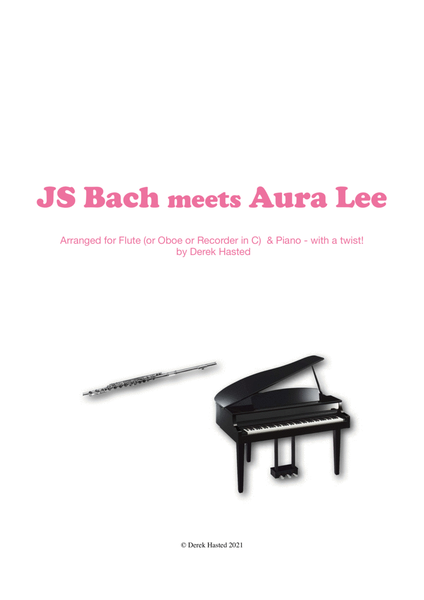 JS Bach meets Aura Lee - Flute/Oboe/Recorder & Piano image number null