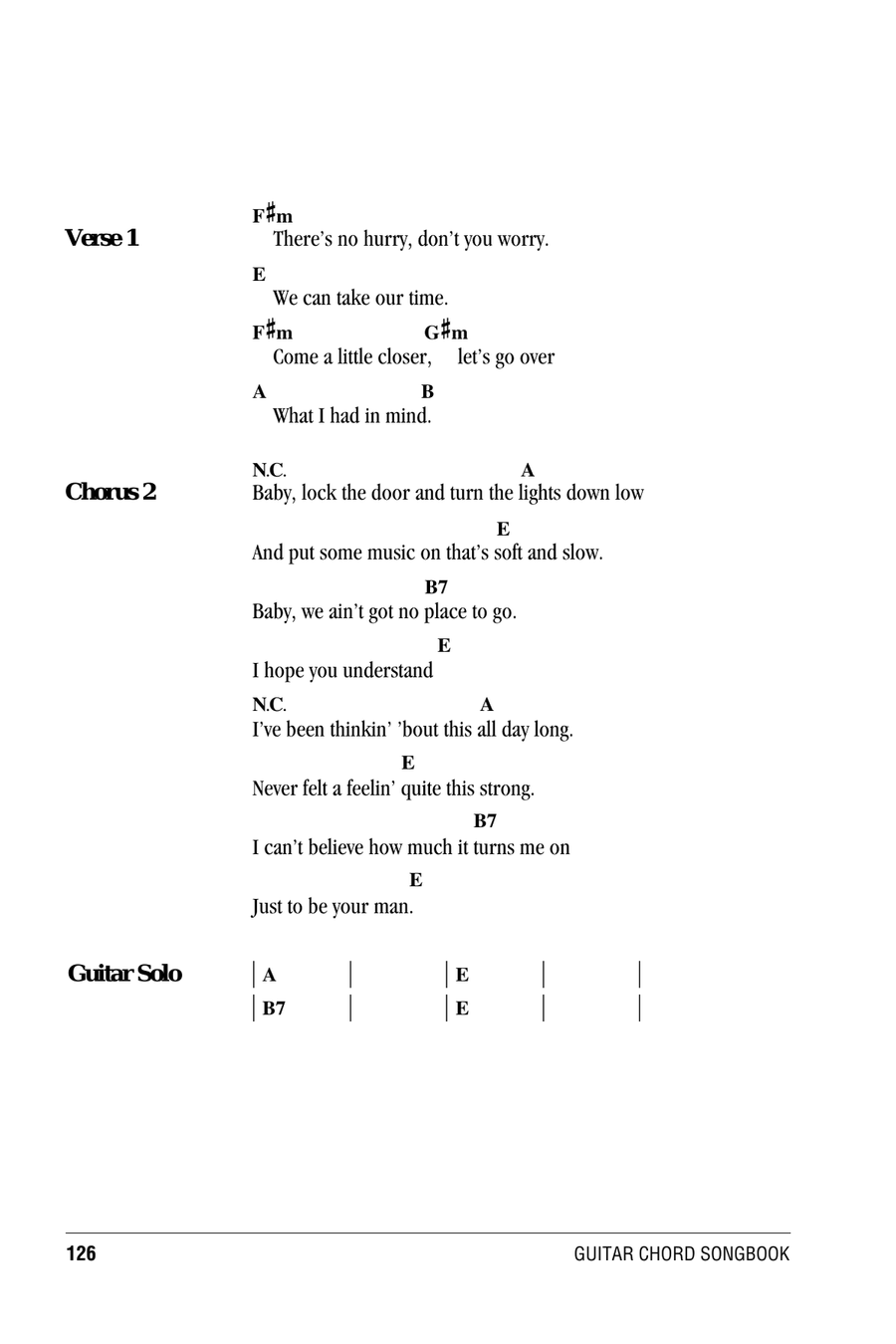 Your Man Acoustic Guitar scores gallery preview page 2