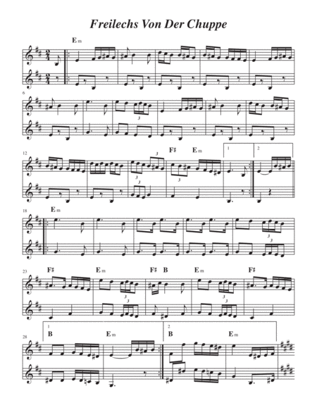 Klezmer Fiddle Tunes for Two Mandolins, Volume 2
