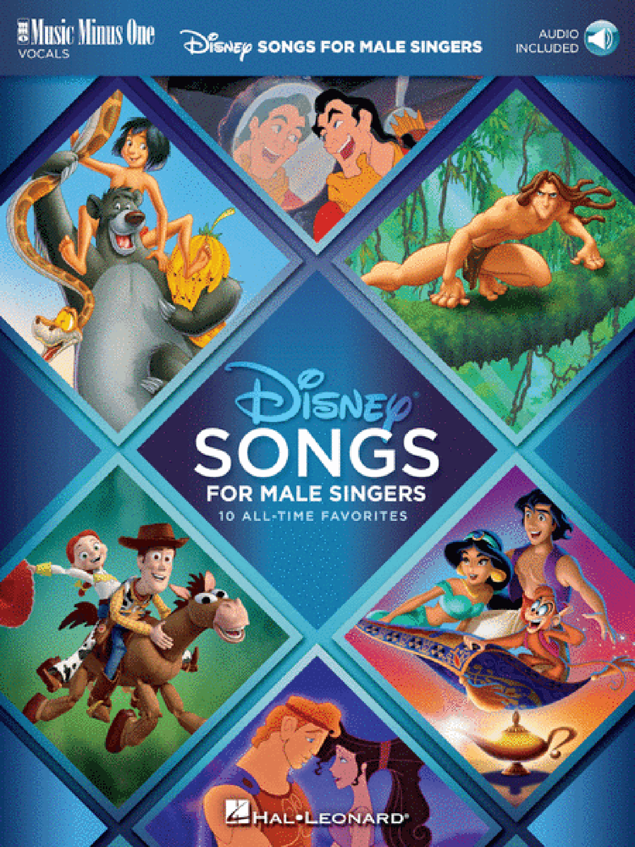 Disney Songs for Male Singers Voice scores gallery preview page 1