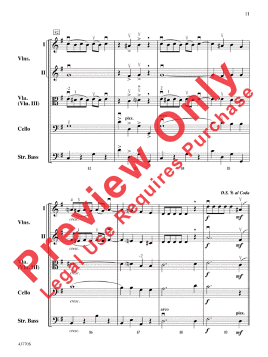 Peter Pan Live Peter Pan Live String Orchestra scores gallery preview page 12