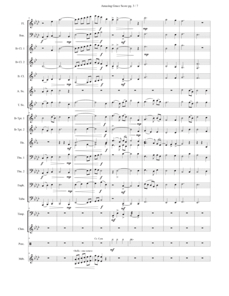 Amazing Grace for Wind Ensemble image number null