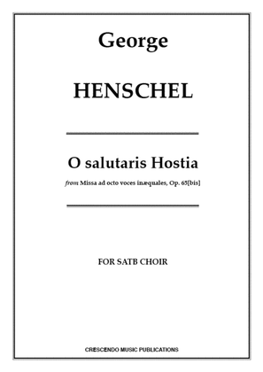 O salutaris Hostia, from Missa ad octo voces inaequales