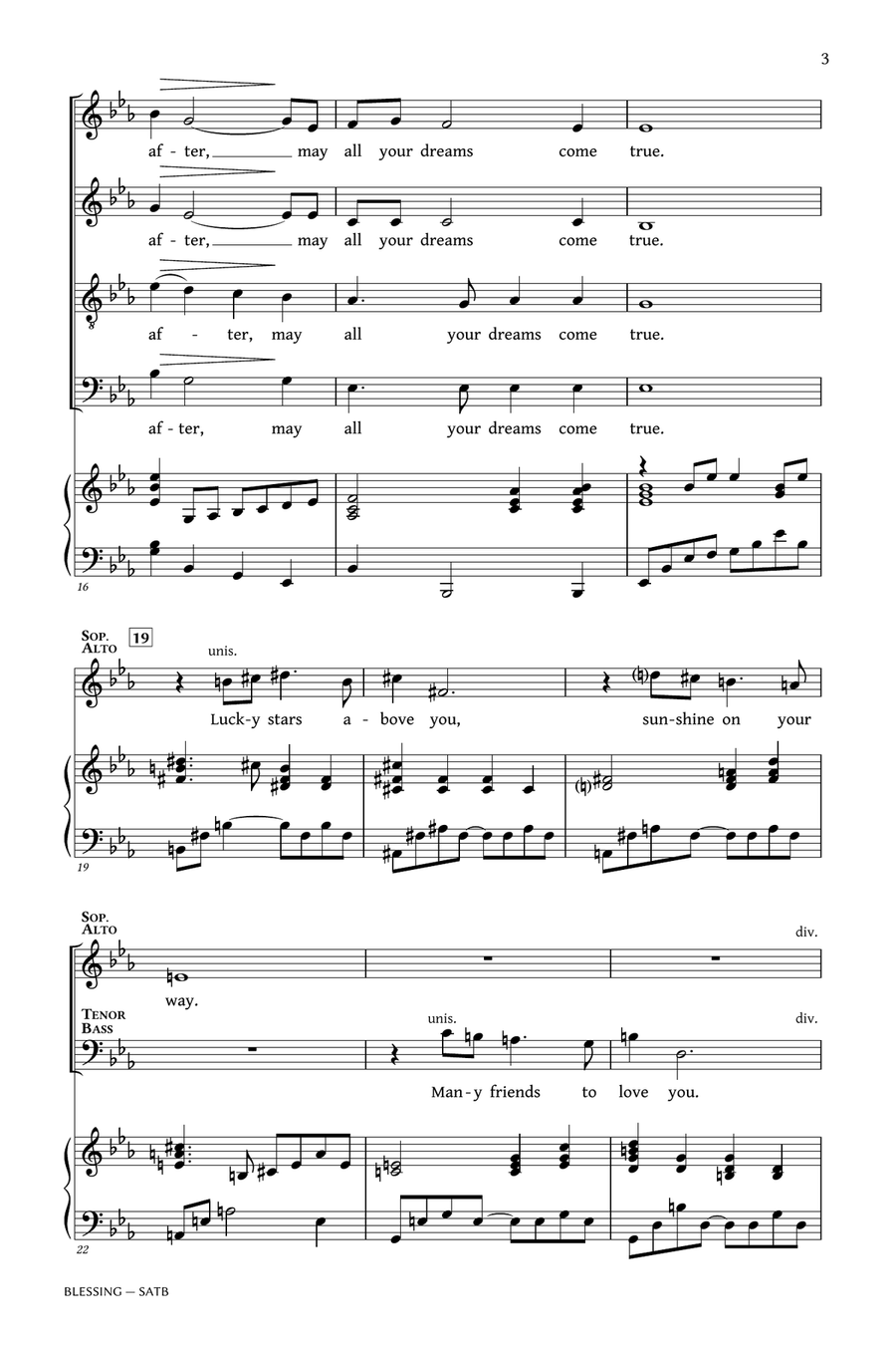 Blessing 4-Part scores gallery preview page 3