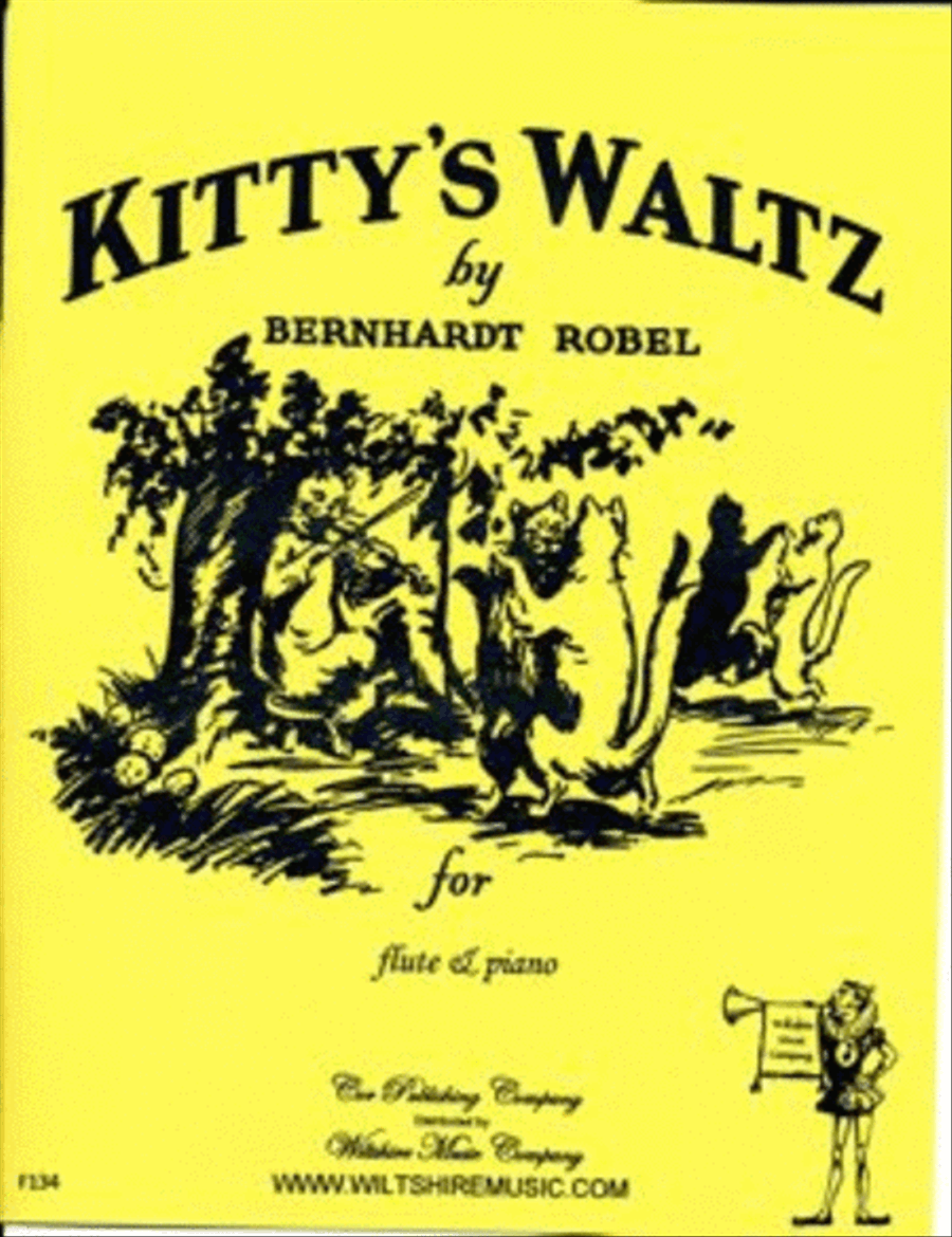 Kitty's Waltz Flute Solo scores gallery preview page 1