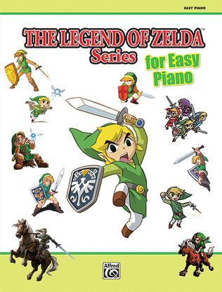 Book cover for The Legend of Zelda for Easy Piano