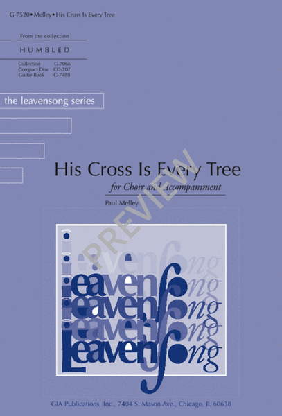 His Cross Is Every Tree image number null
