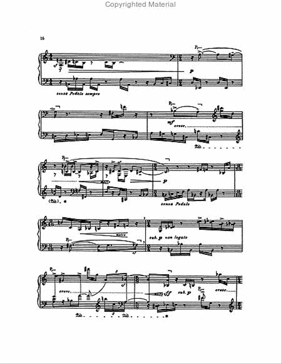 David Del Tredici – Piano Album Piano Solo scores gallery preview page 7