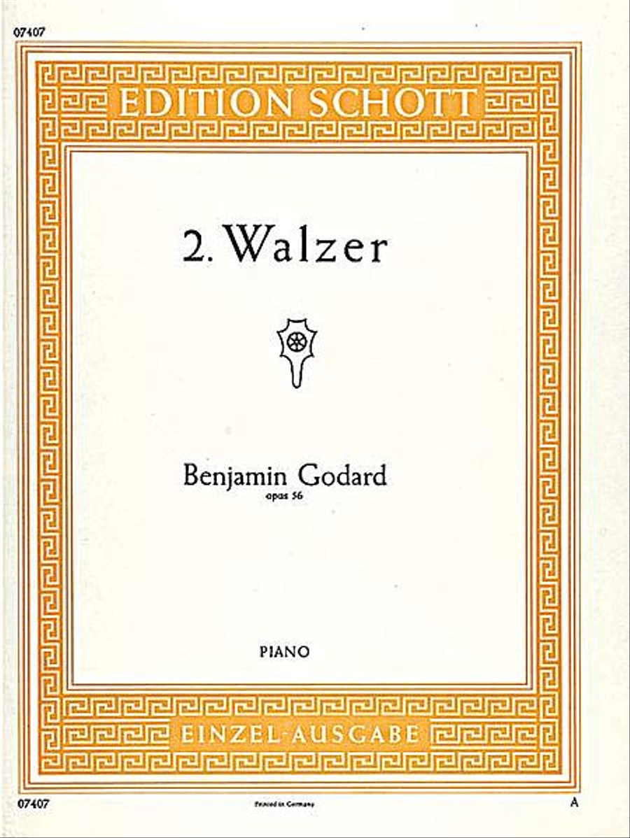 2 Waltzes in B-flat Major, Op. 56 Piano Solo scores gallery preview page 1