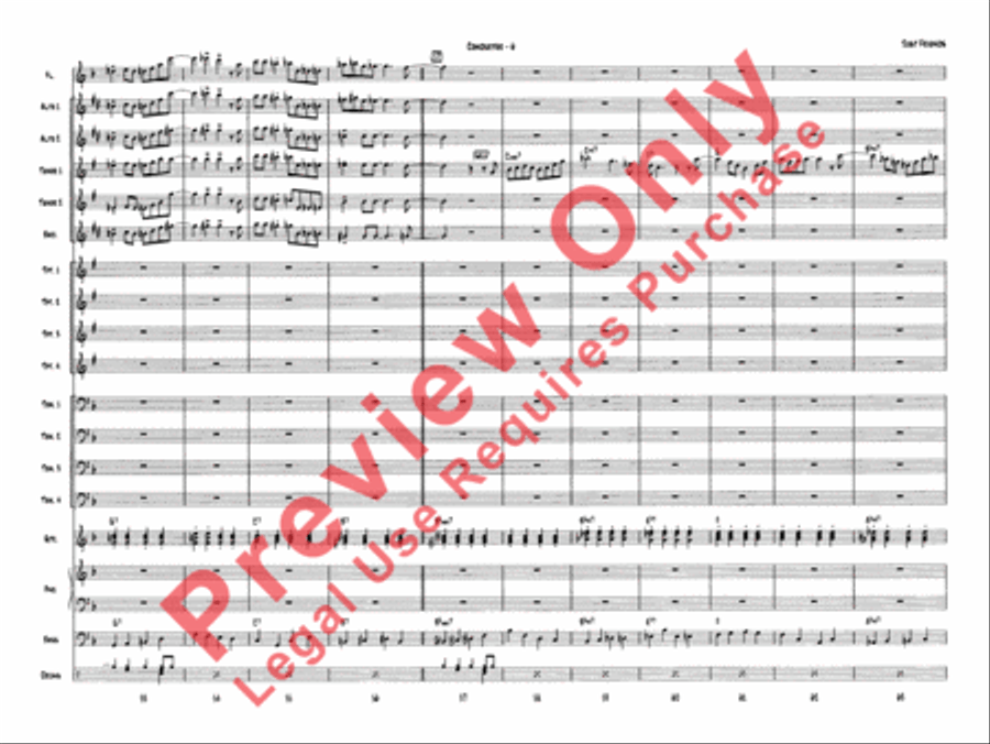 Just Friends Just Friends Jazz Ensemble scores gallery preview page 9
