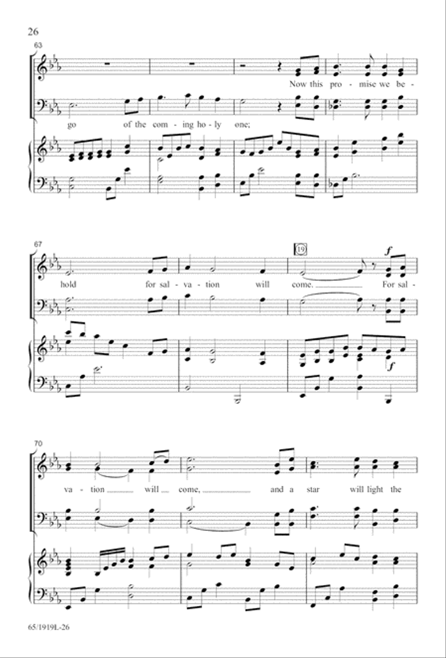 The Perfect Christmas 4-Part scores gallery preview page 28