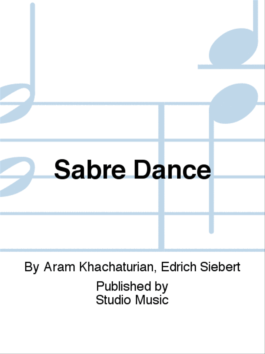 Sabre Dance Sabre Dance Brass Band scores gallery preview page 1