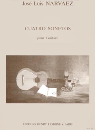 Book cover for Cuatro Sonetos