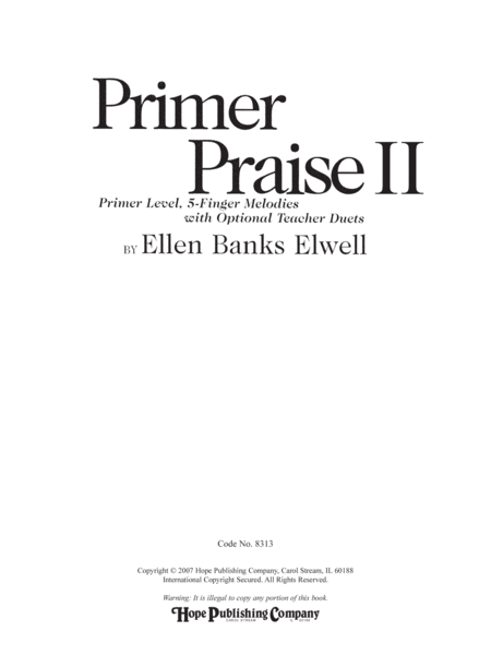 Primer Praise II