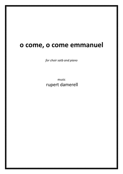 O come, O come Emmanuel image number null
