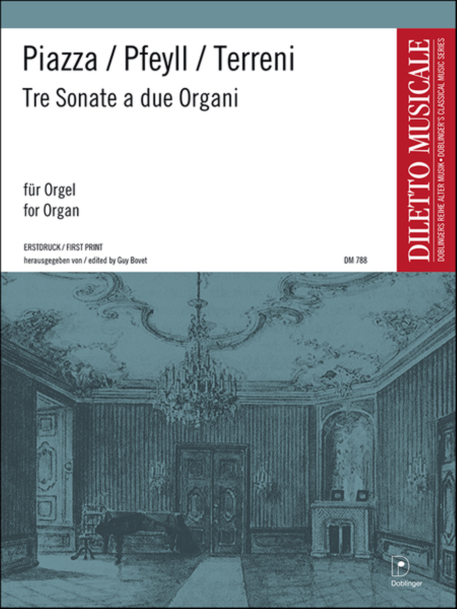 Tre Sonata a due Organi Organ scores gallery preview page 1