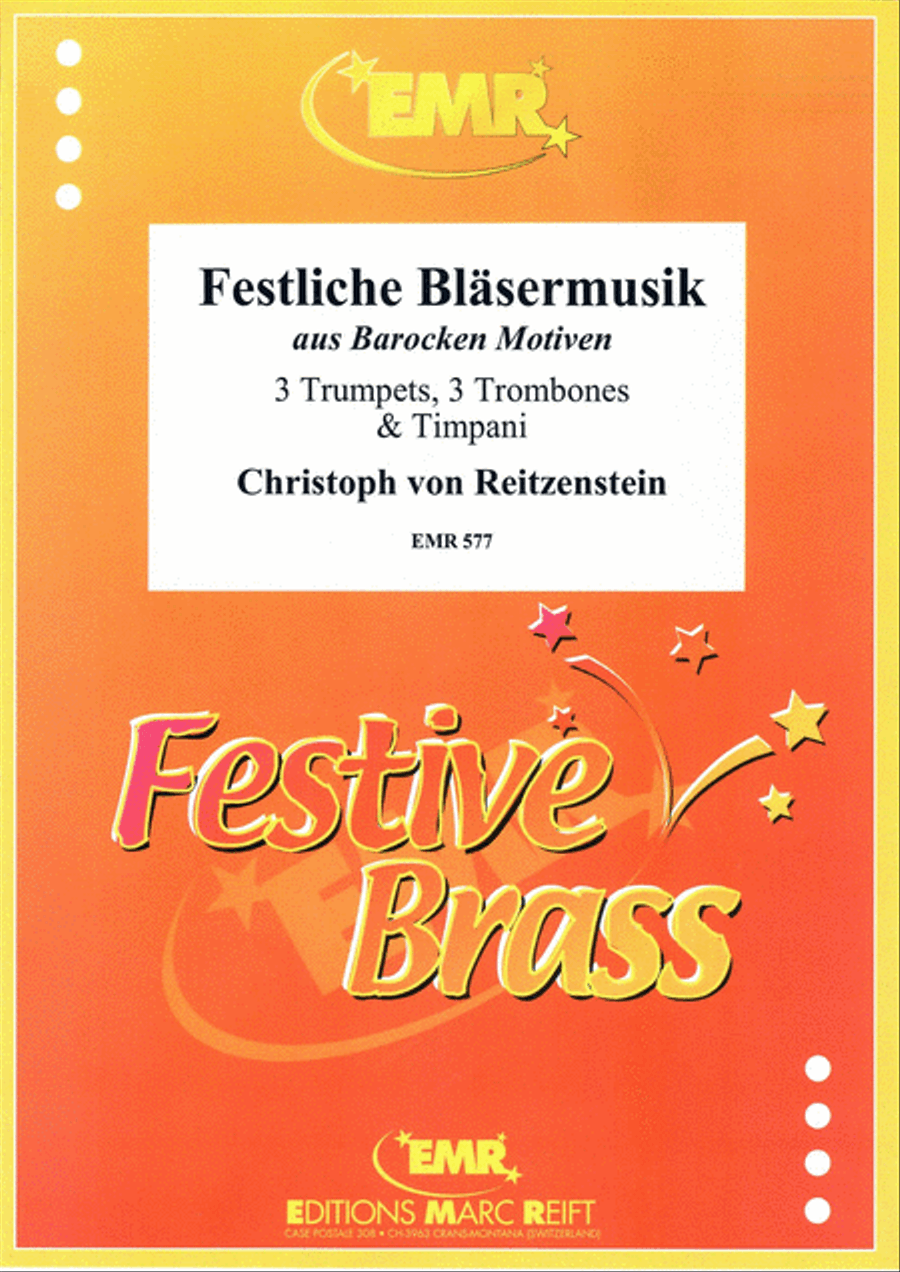 Festliche Blasermusik Brass Ensemble scores gallery preview page 1